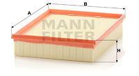 Filtru aer (C25109 MANN-FILTER) RENAULT