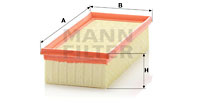 Filtru aer (C2561 MANN-FILTER) MITSUBISHI,SMART