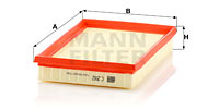 Filtru aer (C2562 MANN-FILTER) FORD,HYUNDAI,MAZDA