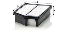 Filtru aer (C26022 MANN-FILTER) HYUNDAI,KIA