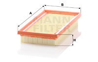 Filtru aer (C26027 MANN-FILTER) DAIHATSU,MITSUBISHI,TOYOTA