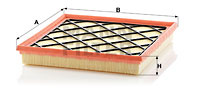 Filtru aer (C26106 MANN-FILTER) CHEVROLET,HOLDEN,OPEL,VAUXHALL