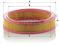 Filtru aer (C26381 MANN-FILTER) RENAULT