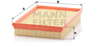 Filtru aer (C26671 MANN-FILTER) FORD,FORD USA,MAZDA