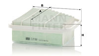 Filtru aer (C27013 MANN-FILTER) TOYOTA