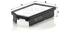 Filtru aer (C27021 MANN-FILTER) HYUNDAI,KIA