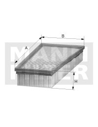 Filtru aer (C27114 MANN-FILTER) BMW