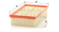 Filtru aer (C2788 MANN-FILTER) FORD,FORD AUSTRALIA