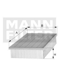 Filtru aer (C28200 MANN-FILTER) SUZUKI