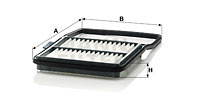 Filtru aer (C29002 MANN-FILTER) TOYOTA,TOYOTA (FAW)