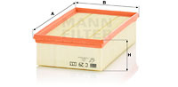 Filtru aer (C29033 MANN-FILTER) RENAULT