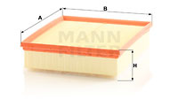 Filtru aer (C29034 MANN-FILTER) AUDI,SEAT,SKODA
