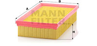 Filtru aer (C29121 MANN-FILTER) RENAULT