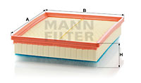 Filtru aer (C29168 MANN-FILTER) NISSAN,OPEL,RENAULT,VAUXHALL