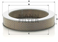 Filtru aer (C29631 MANN-FILTER) ASIA MOTORS,FORD AUSTRALIA,HONDA,MAZDA