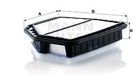 Filtru aer (C30012 MANN-FILTER) CHEVROLET,OPEL,VAUXHALL