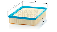 Filtru aer (C30125 MANN-FILTER) FIAT,LANCIA
