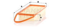 Filtru aer (C30872 MANN-FILTER) Citroen,FORD,MAZDA,PEUGEOT,TOYOTA