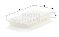 Filtru aer (C31023 MANN-FILTER) DAIHATSU,PERODUA