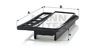 Filtru aer (C3118 MANN-FILTER) OPEL,SUBARU,SUZUKI