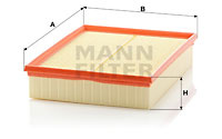 Filtru aer (C31196 MANN-FILTER) LAND ROVER