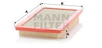 Filtru aer (C3177 MANN-FILTER) ALFA ROMEO