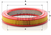Filtru aer (C3260 MANN-FILTER) BMW