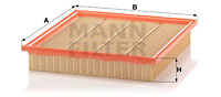 Filtru aer (C33220 MANN-FILTER) BMW