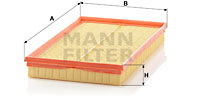Filtru aer (C34116 MANN-FILTER) OPEL,VAUXHALL