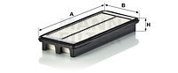 Filtru aer (C34140 MANN-FILTER) ABARTH,FIAT,MAZDA