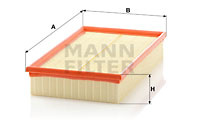 Filtru aer (C34175 MANN-FILTER) MERCEDES-BENZ,SSANGYONG