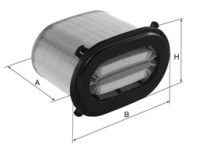 Filtru aer (C345401 MANN-FILTER)