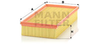 Filtru aer (C35156 MANN-FILTER) MITSUBISHI