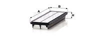 Filtru aer (C36020 MANN-FILTER) HYUNDAI