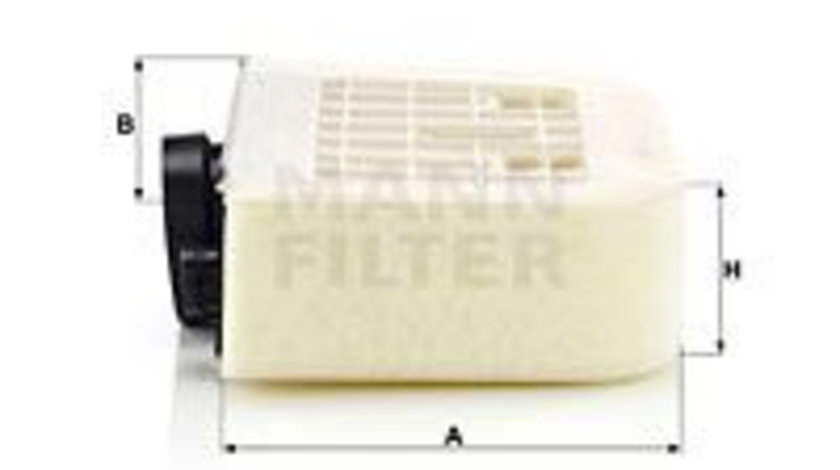 Filtru aer (C38011 MANN-FILTER) AUDI,VW