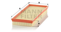 Filtru aer (C38116 MANN-FILTER) JAGUAR