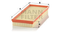 Filtru aer (C38116 MANN-FILTER) JAGUAR