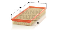Filtru aer (C40107 MANN-FILTER) FORD,FORD AUSTRALIA