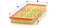 Filtru aer (C40124 MANN-FILTER) BMW