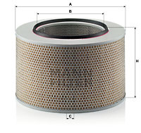 Filtru aer (C421404 MANN-FILTER) MERCEDES-BENZ