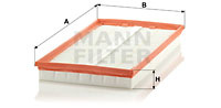 Filtru aer (C4265 MANN-FILTER) MERCEDES-BENZ