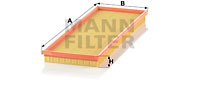 Filtru aer (C4476 MANN-FILTER) FORD