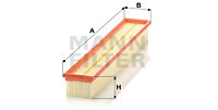 Filtru aer (C52107 MANN-FILTER) MERCEDES-BENZ