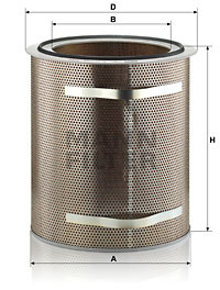Filtru aer (C573754 MANN-FILTER)
