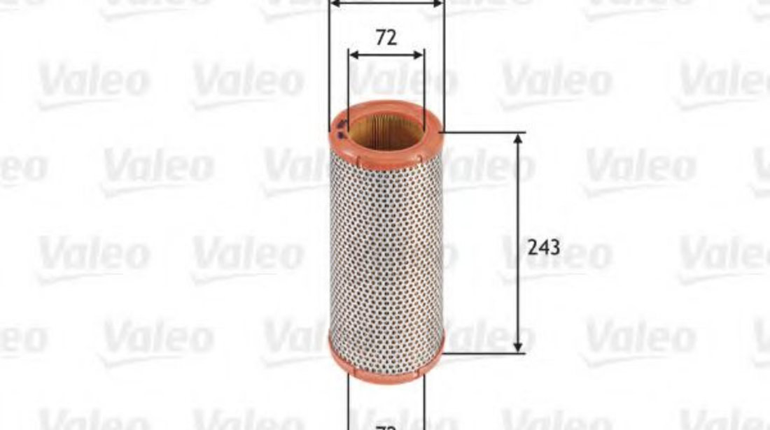 Filtru aer CITROEN BERLINGO caroserie (M) (1996 - 2016) VALEO 585612 piesa NOUA