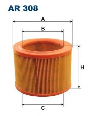 Filtru aer CITROEN BERLINGO (MF) (1996 - 2016) FILTRON AR308 piesa NOUA