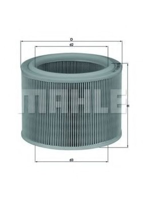 Filtru aer CITROEN BERLINGO (MF) (1996 - 2016) MAHLE ORIGINAL LX 486 piesa NOUA