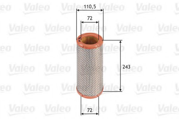 Filtru aer CITROEN BERLINGO (MF) (1996 - 2016) VALEO 585612 piesa NOUA