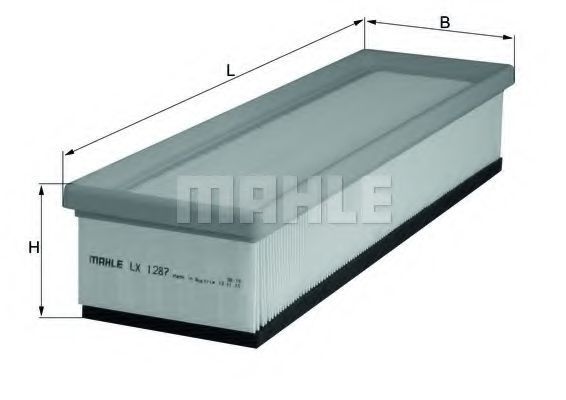 Filtru aer CITROEN C3 II (2009 - 2016) KNECHT LX 1287 piesa NOUA