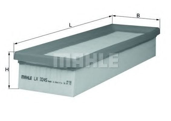 Filtru aer CITROEN C3 II (2009 - 2016) KNECHT LX 3245 piesa NOUA